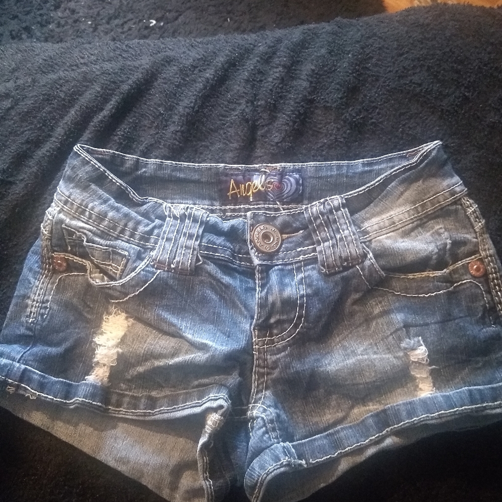 Angels jean shorts